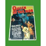 1940 - Queen of the Mob - US One Sheet. Superb B movie art work. Condition: Folded Fine