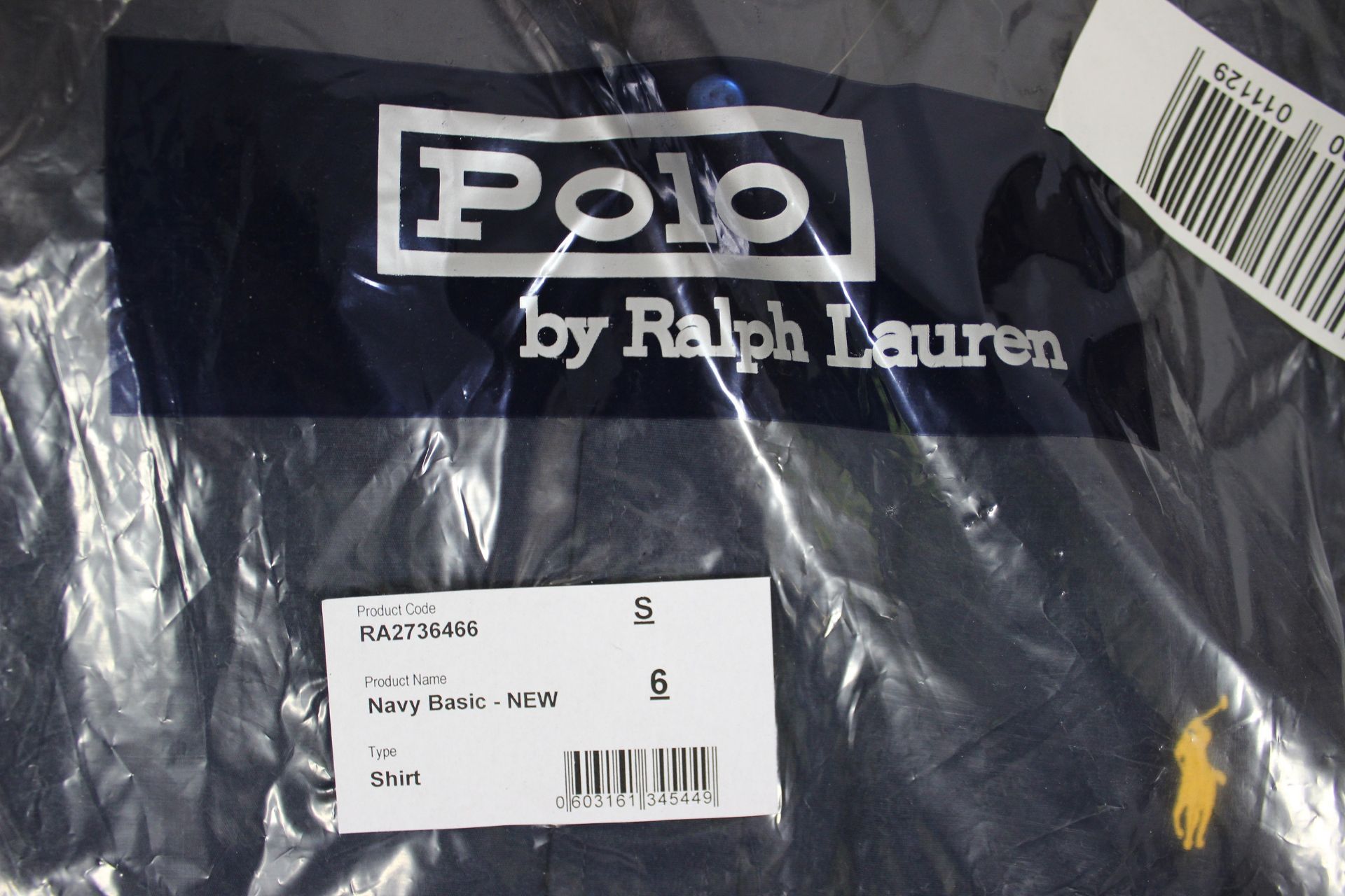 3x Ralph Lauren Navy L/S Shirt Small Grade A - Image 2 of 2