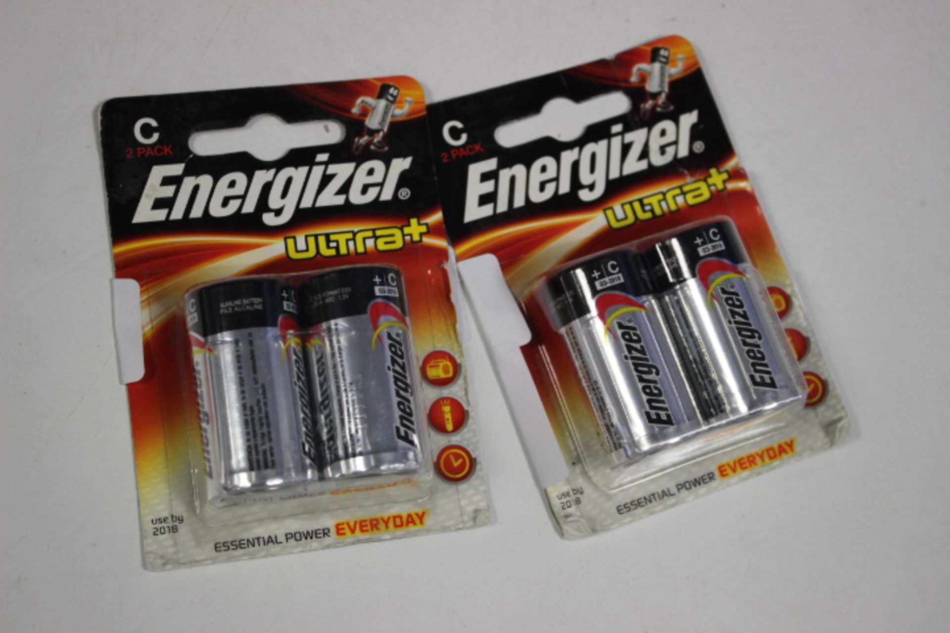 1x Energizer Ultra Pack of 2 C Batteries Grade - Image 2 of 2