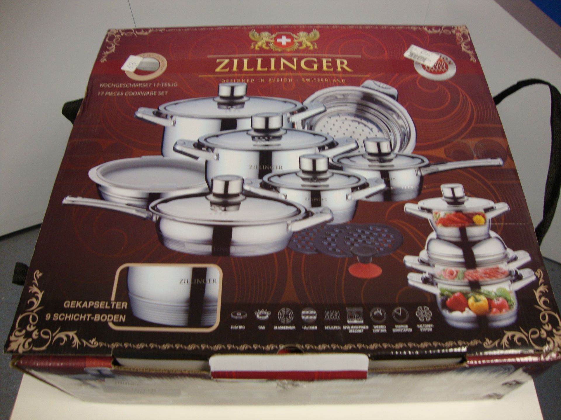 1x Zillinger Silver Cooking Set - 17 Piece Set - Image 2 of 8