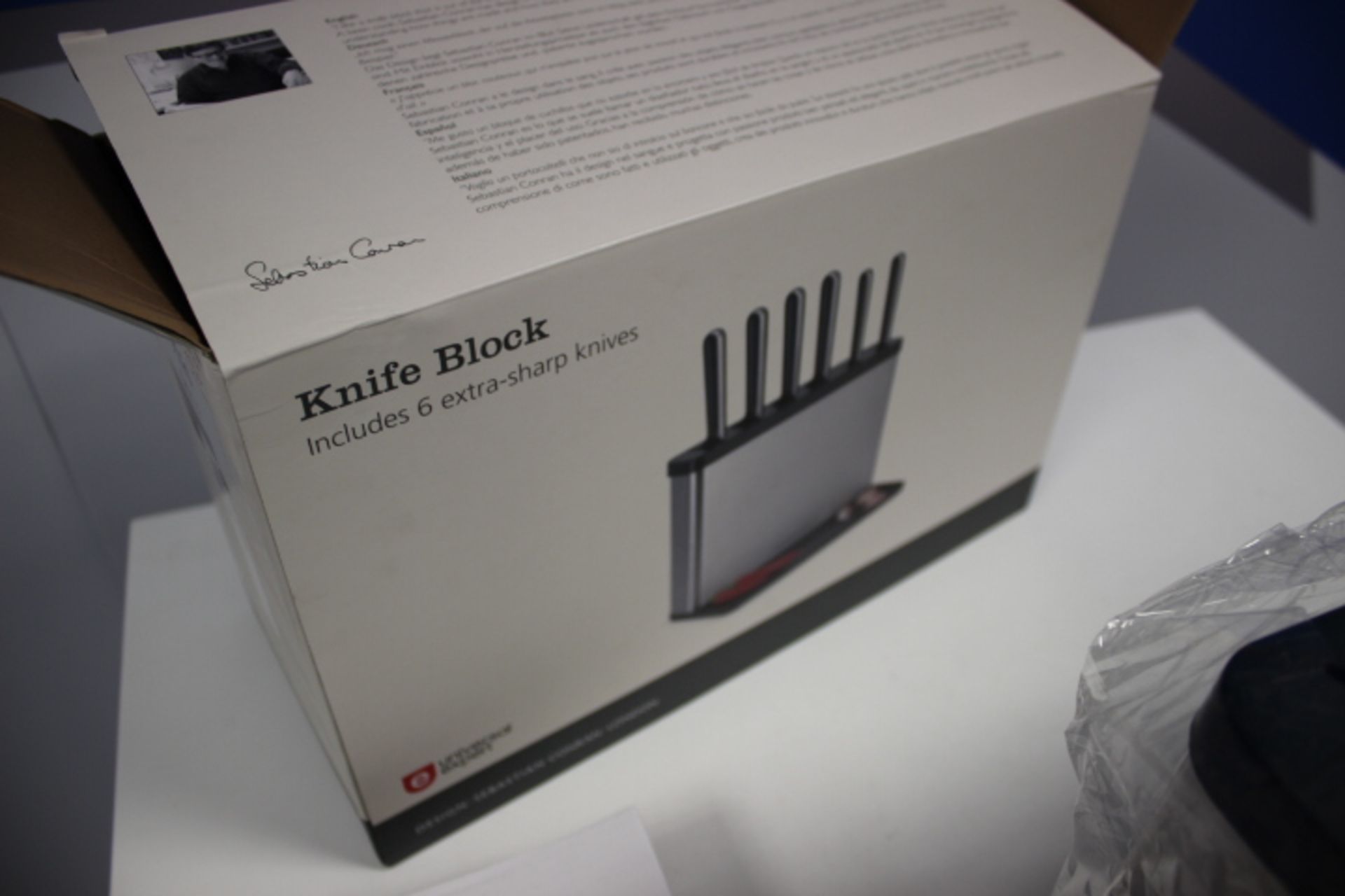 1x Universal Expert Silver Colour Knife Block wit - Image 3 of 3