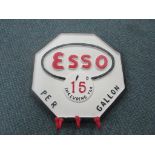 Esso Six Sided Sign