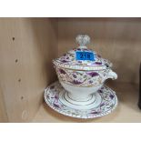 Bloor Derby sauce tureen and stand