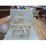 Small oblong birdcage