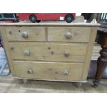 Pine chests of drawers