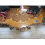 Inlaid coffee table