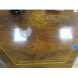 Inlaid occassional table