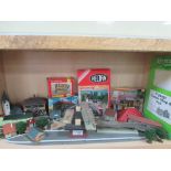 Model train houses etc