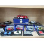 Various model cars