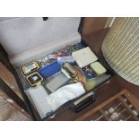 Briefcase and contents