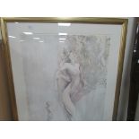 Large framed print, signed, 117/199