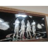 Mirrored Beatles picture