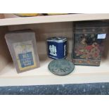 2 tins / boxed bel cream maker and wall plaque