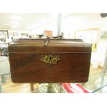 Tea caddy with key