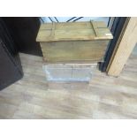 x 3 wooden boxes