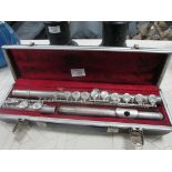 Vintage Boosey & Hawkes flute, in case