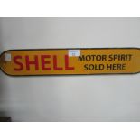 Shell cast iron long sign