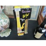 Galliano presentation box with 2 glasses