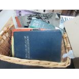 Basket of R.A.F. mags / other ephemera