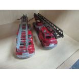 2 Dinky fire engines