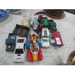 Corgi Popeye and Dinky and Corgi vehicles