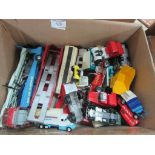 Corgi transporter and Matchbox and other vehicles