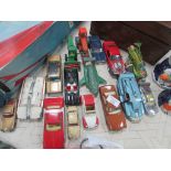 Quantity of Dinky and Corgi vehicles