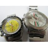 Omega and Gucci watches both functioning. Not authenticated sold a/f