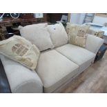 Wheat fabric sofa bed