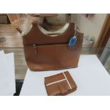 Denning & Kane leather bag and purse