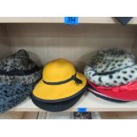 7 various hats