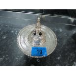 Egyptian silver incense burner 6oz