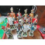 13 soldier figures