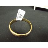 Excalibur 1/20th 12ct rolled gold bangle