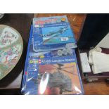 3 Revell model kits