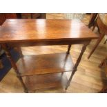 Victorian Oak buffet table