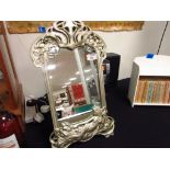 Art-Deco style mirror approx 20" high