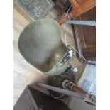 Brass coal bucket