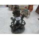 Bronze Thai lady figure