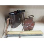 A.G. Thorton Ltd measure / boxwood measure camera and binoculars