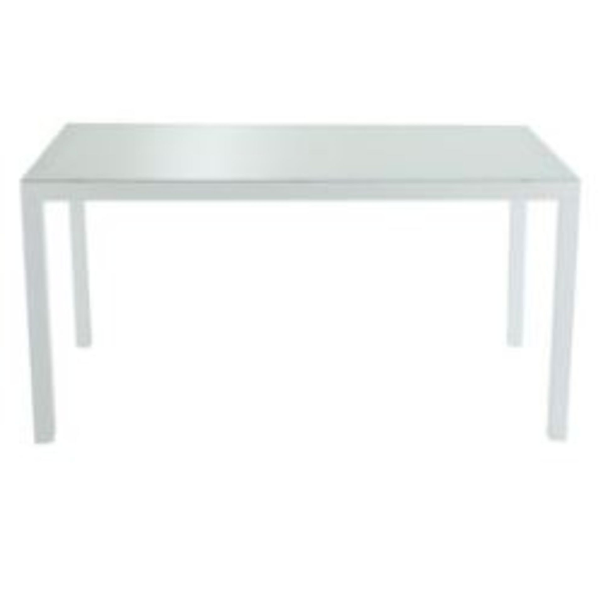 Blooma Atlantic table, powder coated aluminium with 5 mm tempered glass top - RRP £85 - Image 4 of 4