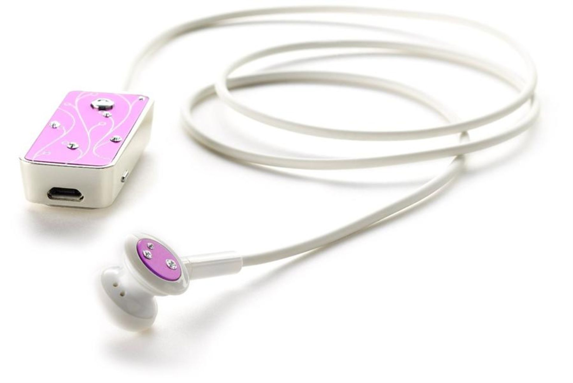 Novero Soho Crystal Bluetooth Headset - Violet