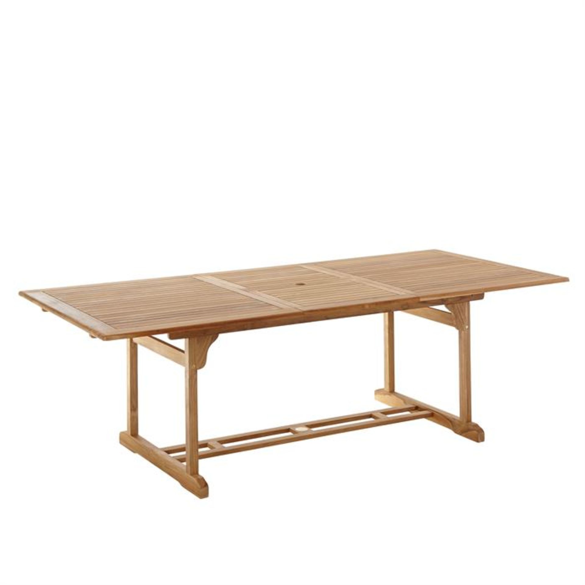 Roscana Teak Wooden 6 Seater Dining Table - RRP £240 - Image 5 of 5