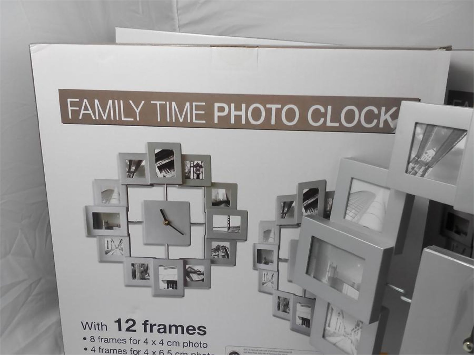 IGGI Family Time Photo Frame Clock - Image 2 of 2