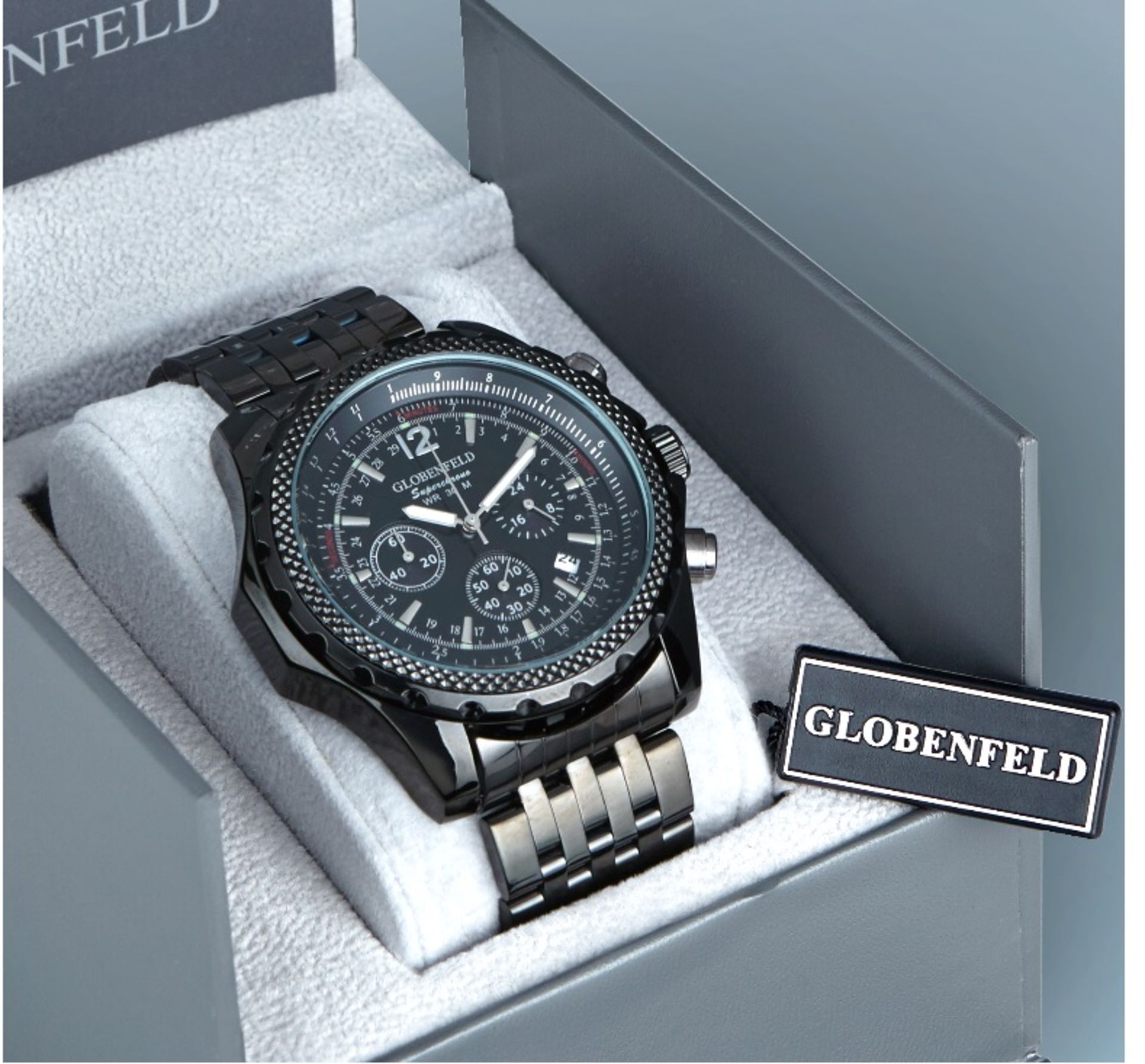 Globenfeld 3799 Superchrono quite simply combines sheer elegance with sophistication and is a must - Image 2 of 2