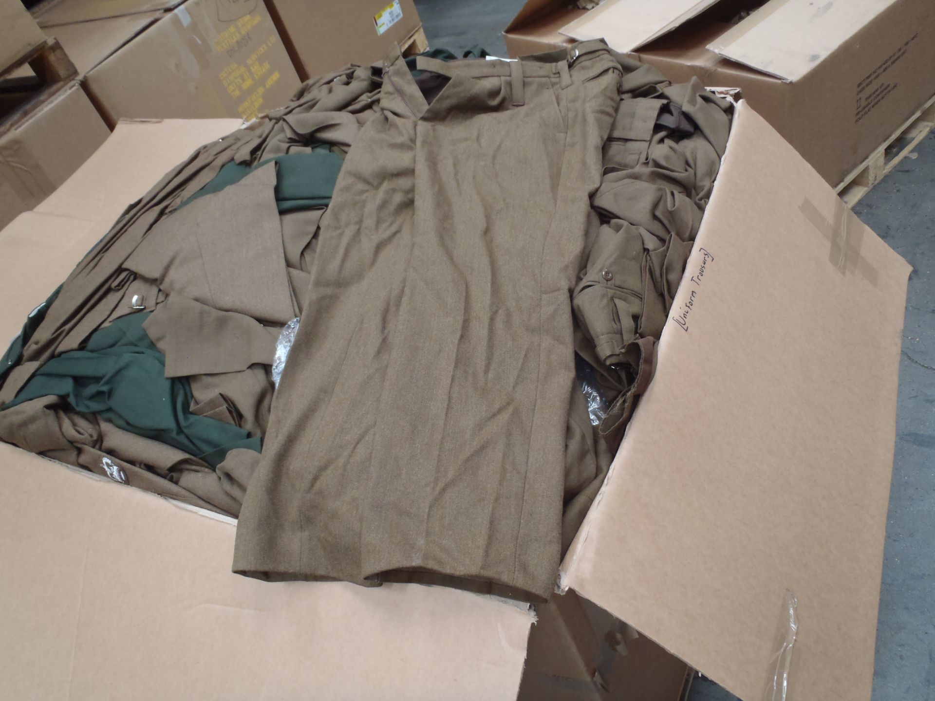 Pallet of Mix Uniform Trousers - Various Sizes & Styles - Ungraded - Used - Image 2 of 2