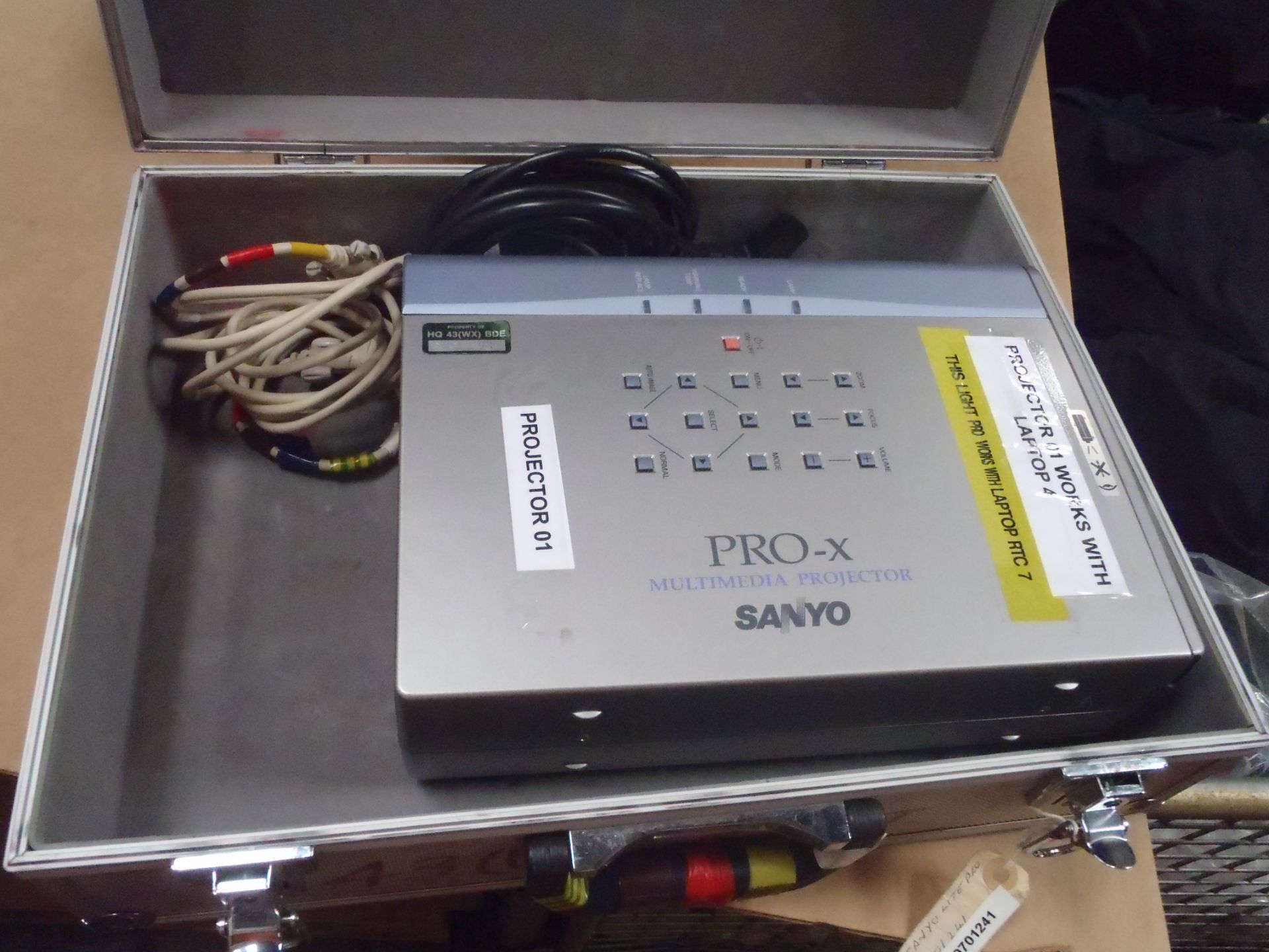 Pro-X Sanyo Multimedia Projector - Used - Untested