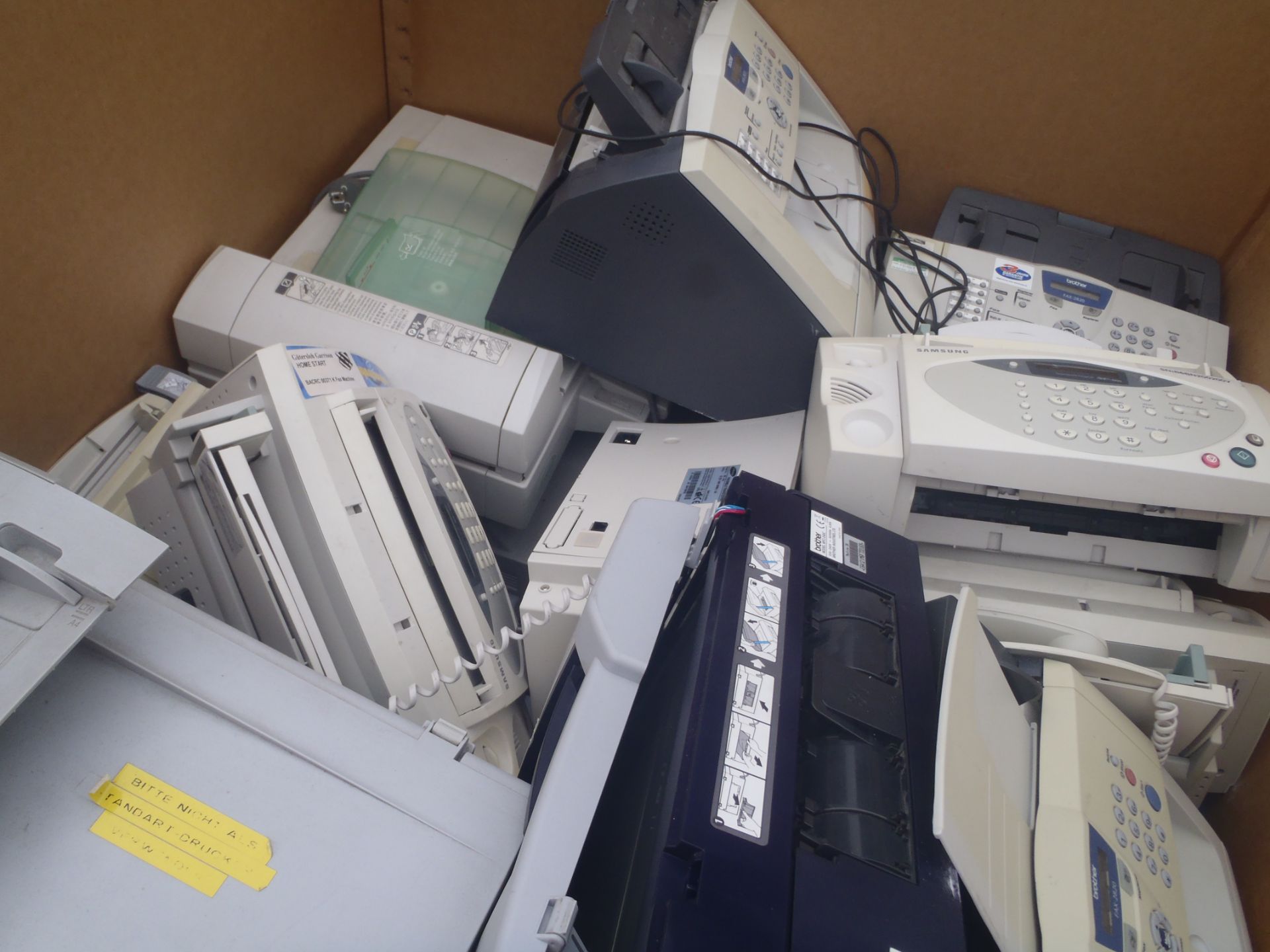 Pallet of Printers & Fax Machines - Used Condition - Untested - (10992)