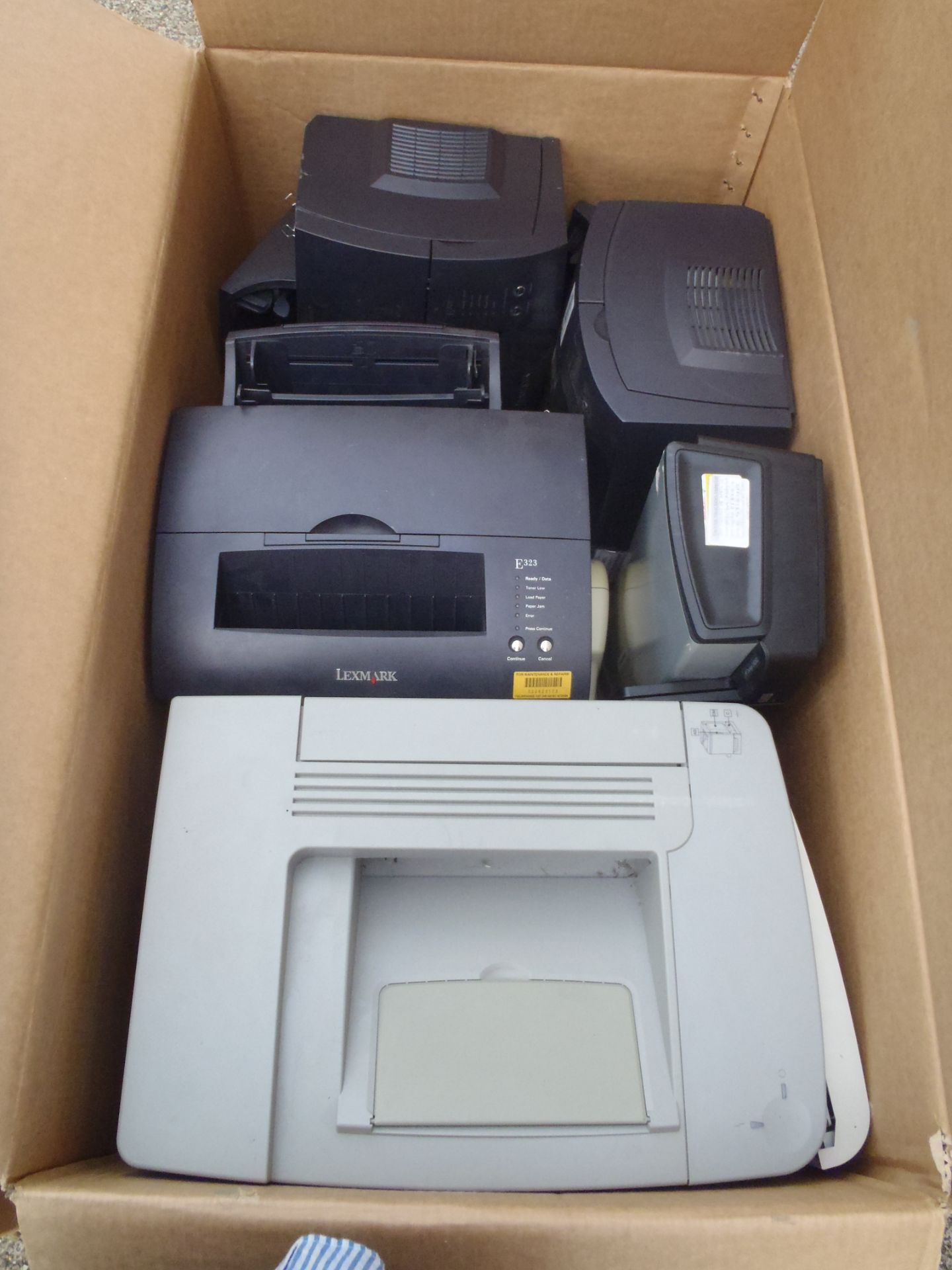 Box of Printers - Used Condition - Untested