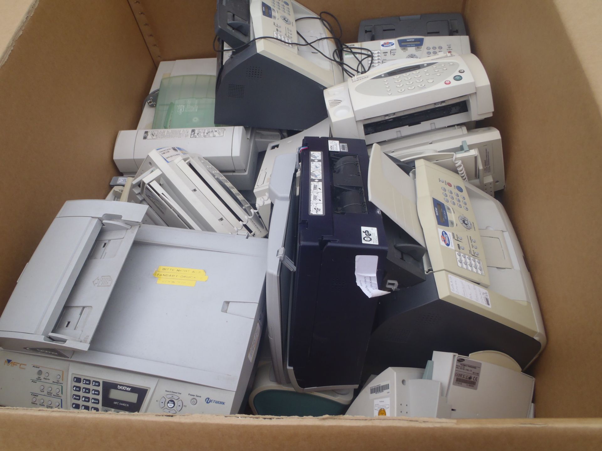 Pallet of Printers & Fax Machines - Used Condition - Untested - (10992) - Image 2 of 2